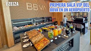 NUEVA SALA VIP EXCLUSIVA DEL BBVA EN EZEIZA [upl. by Namhar433]