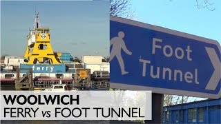 Whats Faster The Woolwich Ferry or Foot Tunnel [upl. by Aleris559]