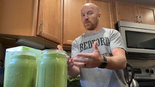 Best Green smoothie recipe made and explained in under 10 minutes [upl. by Ylloh]