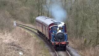 Churnet Valley Railway Winter Steam Gala 2017 [upl. by Esiuole]