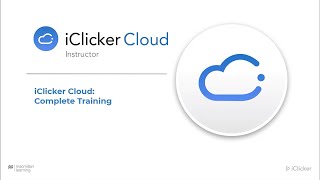 2021 iClicker Cloud Full Training [upl. by Abita679]