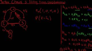 AM Markov Chains 3  Hitting times and probabilities [upl. by Zevahc812]