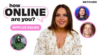 Liz Gillies Reacts To quotI Think We ALL Singquot And More Viral Moments  How Online Are You [upl. by Sandstrom513]