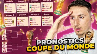 PRONOSTIC COMPLET COUPE DU MONDE 2022  Tous les matchs jusquà la finale HISTORIQUE [upl. by Libbie]