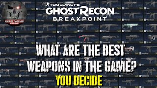 Ghost Recon Breakpoint  The Best Weapons In The Game  You Decide [upl. by Teddie]