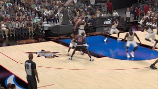 NBA 2K24PS5 Mj showcase his post move to Iverson [upl. by Ajnin791]