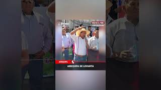 Protestas en Arequipa contra Dina Boluarte el Congreso y la minería  Pasó en el Perú [upl. by Laraine271]