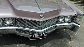 1969 Cadillac Eldorado in Wisteria with white interior [upl. by Lahcear190]