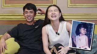 Barbie Forteza and David Licauco react to their childhood photos  Online Exclusive [upl. by Ettesoj611]