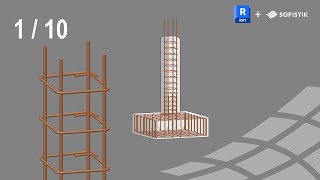 Revit  SOFiSTiK Bewehrung 110  Grundlagen der Modellierung [upl. by Muraida273]