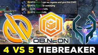 4 vs 5 in TIEBREAKER MATCH  OBNEON vs MOTIVATETRUST vs EXECRATION  DPC SEA DIVISION 1 DOTA 2 [upl. by Eliezer]