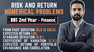 Risk and Return in Nepali  Chapter 4  BBS 2nd year Finance  TU Solution  Financial Management [upl. by Hpotsirhc]