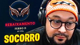 GORDOX SOFRE 4 DERROTAS SEGUIDAS E CAI PARA FERRO 2  League of Legends [upl. by Anayra]