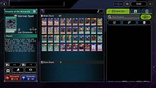 S23  Monarch Deck List  YuGiOh Master Duel  vanochi gaming [upl. by Noleta]