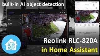 RLC820A  Reolink camera with AI object detection [upl. by Ricker]