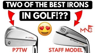 Which Is King Of The Blades TaylorMade P7TW Iron VS Wilson Staff Model Iron [upl. by Crenshaw228]