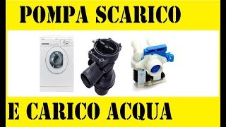 Come Sostituire la Pompa di scarico e lelettrovalvola di carico acqua by Paolo Brada DIY [upl. by Eyahsal]