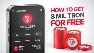 Earn 4M TRX for Free in 2024 Simple Steps to Claim TRON Tokens [upl. by Ardnaid]