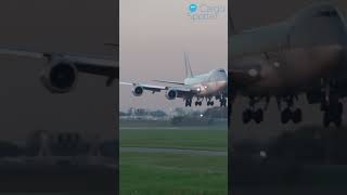 BOEING 747 LANDING [upl. by Hapte]