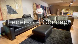 Ledersofa Concept  Übersicht der individuellen Möglichkeiten  DeWall Design [upl. by Ociram]