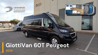 2024 GiottiVan 60T Peugeot  Nueva camper de GiottiLine  Tu espacio optimizado al MÁXIMO [upl. by Carolyn]