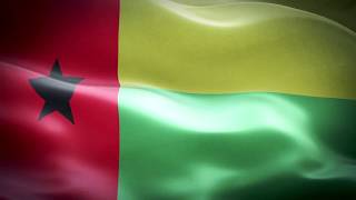 GuineBissau anthem amp flag FullHD  ГвинеяБисау гимн и флаг  GuinéBissau hino e bandeira [upl. by Daphne301]