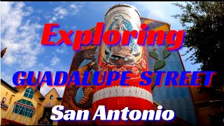 Exploring GUADALUPE STREET On SAN ANTONIOS WEST SIDE — MAY 2021 [upl. by Dnalhsa904]