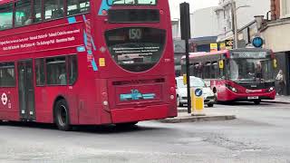 Londons Buses at Ilford Broadway on 15th August 2024 [upl. by Nawiat670]