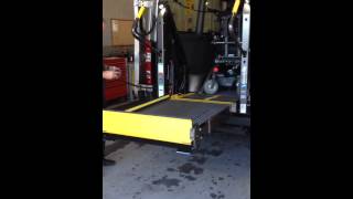 Braun Wheelchair lift installed in a Sprinter Van [upl. by Taran509]