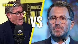 Simon Jordan WARNS IMBECILE Eddie Hearn After Comments Responding To His Daily Mail Article 🤬 [upl. by Ecnahs]