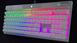 커세어 CORSAIR K70 RGB PRO OPX 축CORSAIR OPX Optical Switch Linear 타건 [upl. by Alyag418]