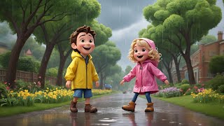 JJs Rain Boots Song ☔ CoComelon Nursery Rhymes amp Kids Songs Rainy Day Adventure [upl. by Schilling]