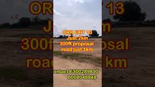 JB sarene county villa open plots kongarakalan Foxconn ORR EXIT 13 future city 300ft proposal Road [upl. by Htaeh]