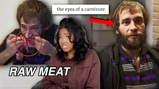 HE ONLY EATS RAW MEAT  do NOT watch this if you love yourself [upl. by Cynth364]