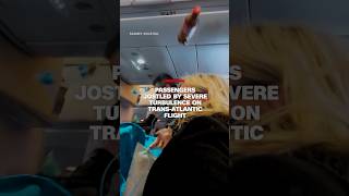 Passengers jostled by severe turbulence on transAtlantic flight [upl. by Reo218]