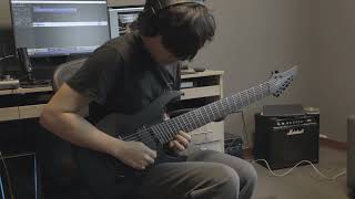 Animals As Leaders  Monomyth  Guitar Cover [upl. by Annohs]