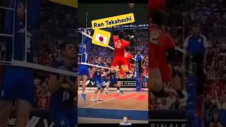 Volleyball Vibes with Ran Takahashi Double Block volleyball haikyuu volleyballvibes [upl. by Lundt]