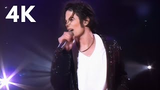 Michael Jackson ‐ Billie Jean Live Copenhagen 1997 4K Remastered [upl. by Yob]