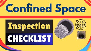 Confined Space Entry  Safety Inspection Checklist  Confined Space Hazards safetyfirstlife entry [upl. by Einiffit]