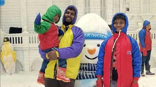 VGP Snow Kingdom trending best travel viral chennai snow themepark tamilnadu new adventure [upl. by Nylegna]