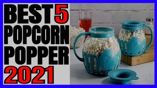 5 Best Microwave Popcorn Popper 2021 [upl. by Aeneus]