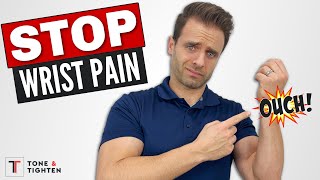 Simple Home Exercises To STOP Wrist Pain WORKS FAST [upl. by Annelise]