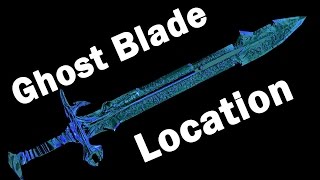 Skyrim Secret Ghost Sword Location Guide Ansilvund [upl. by Enytsirk259]