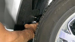 200918 RAM 1500 1924 Classic amp 1019 25003500  Rear ROCKSTAR™ Splash Guard Install Video [upl. by Skantze]