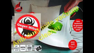 CLEANMAXX Antidust mite vacuum cleanerAntiMilbensauger [upl. by Alphonso370]