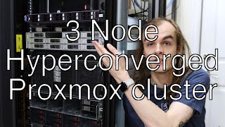 3 Node Hyperconverged Proxmox cluster Failure testing Ceph performance 10Gb mesh network [upl. by Yetnom]