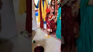 Lokhon me ek pawlebani meri bhabhi bhauji welcome home love tradition ytshorts [upl. by Rawden]