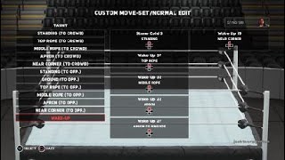 Sting 98 WWE 2K18 updated moveset redux [upl. by Inoek]