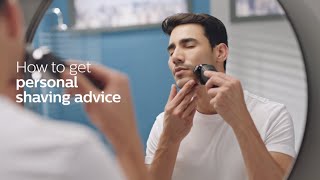 How to get personal shaving advice for Philips Shaver S5000 and S7000 [upl. by Lona]