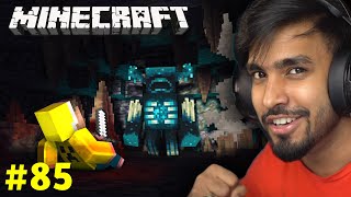 EPIC FIGHT WITH WARDEN  MINECRAFT GAMEPLAY 85 [upl. by Undine]